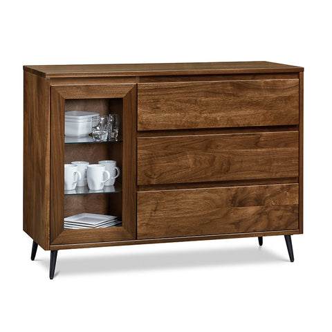 Evora Glass Door Sideboard