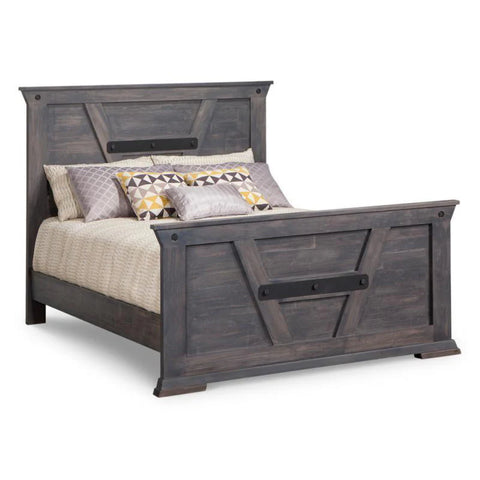 Algoma High Footboard Bed