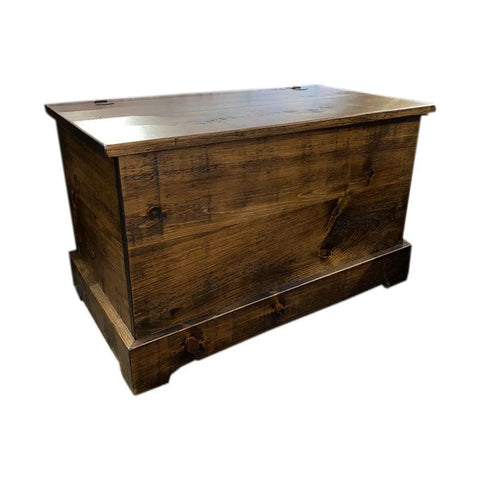 Barnboard Blanket Box