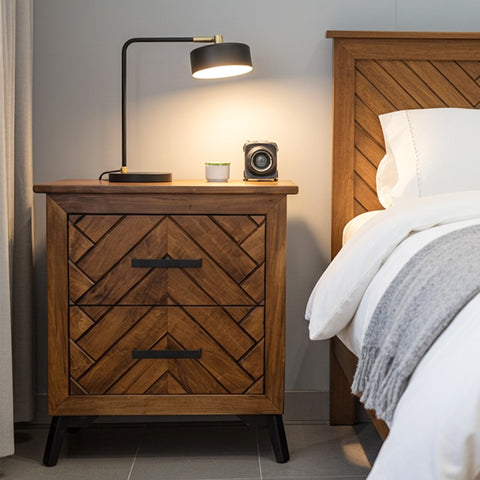 Cheveron Nightstand
