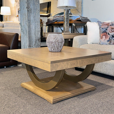 Contempo Pedestal Coffee & End Table Set