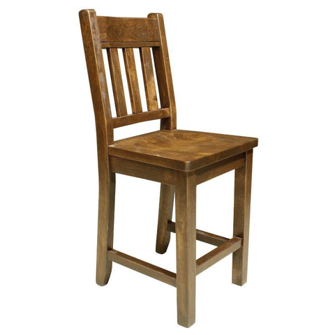 Yukon Slat Back Counter Chair